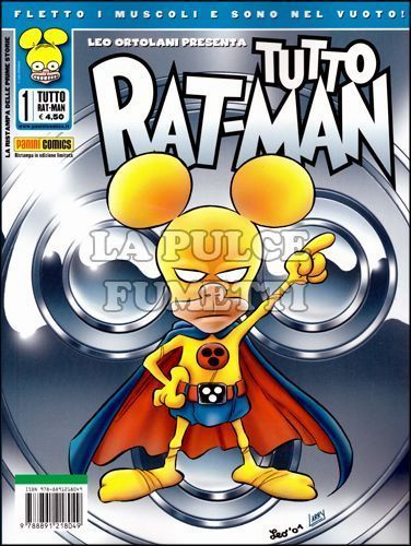 TUTTO RAT-MAN #     1: LE SCONVOLGENTI ORIGINI DEL RAT-MAN - 6A RISTAMPA